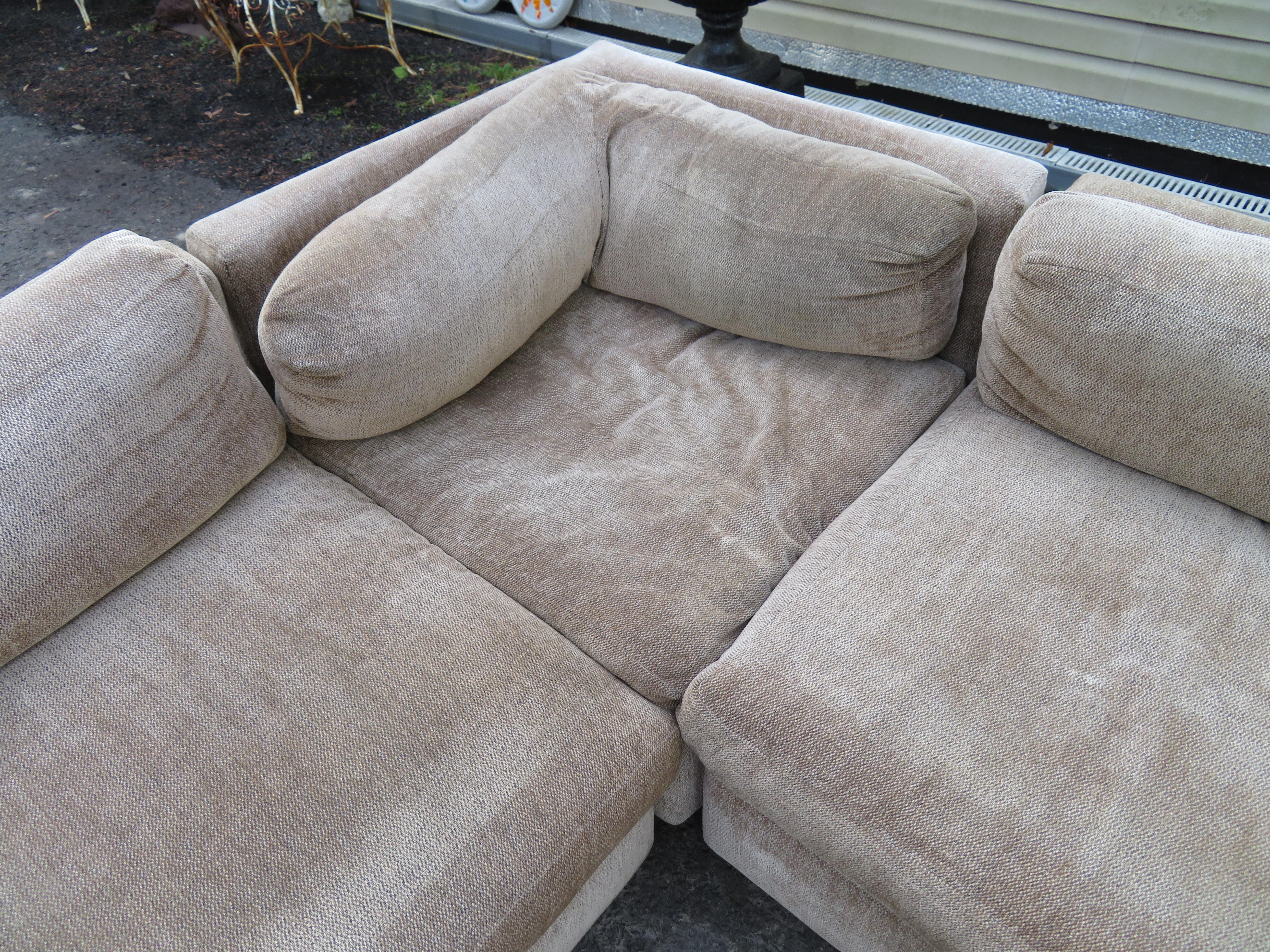 milo baughman sectional