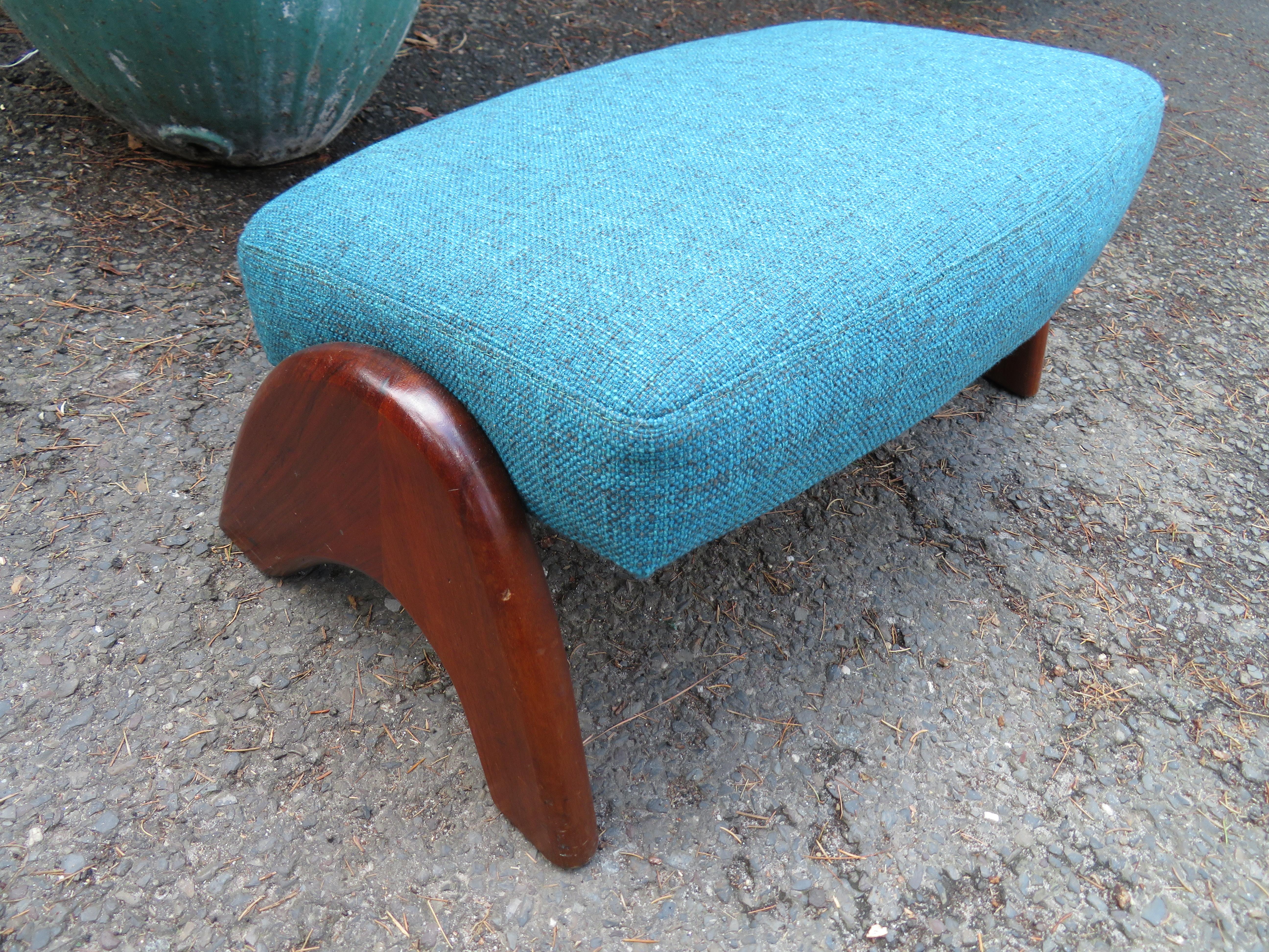 Wonderful Adrian Pearsall Ottoman for Crescent Lounge Chair Mid-Century Modern 3