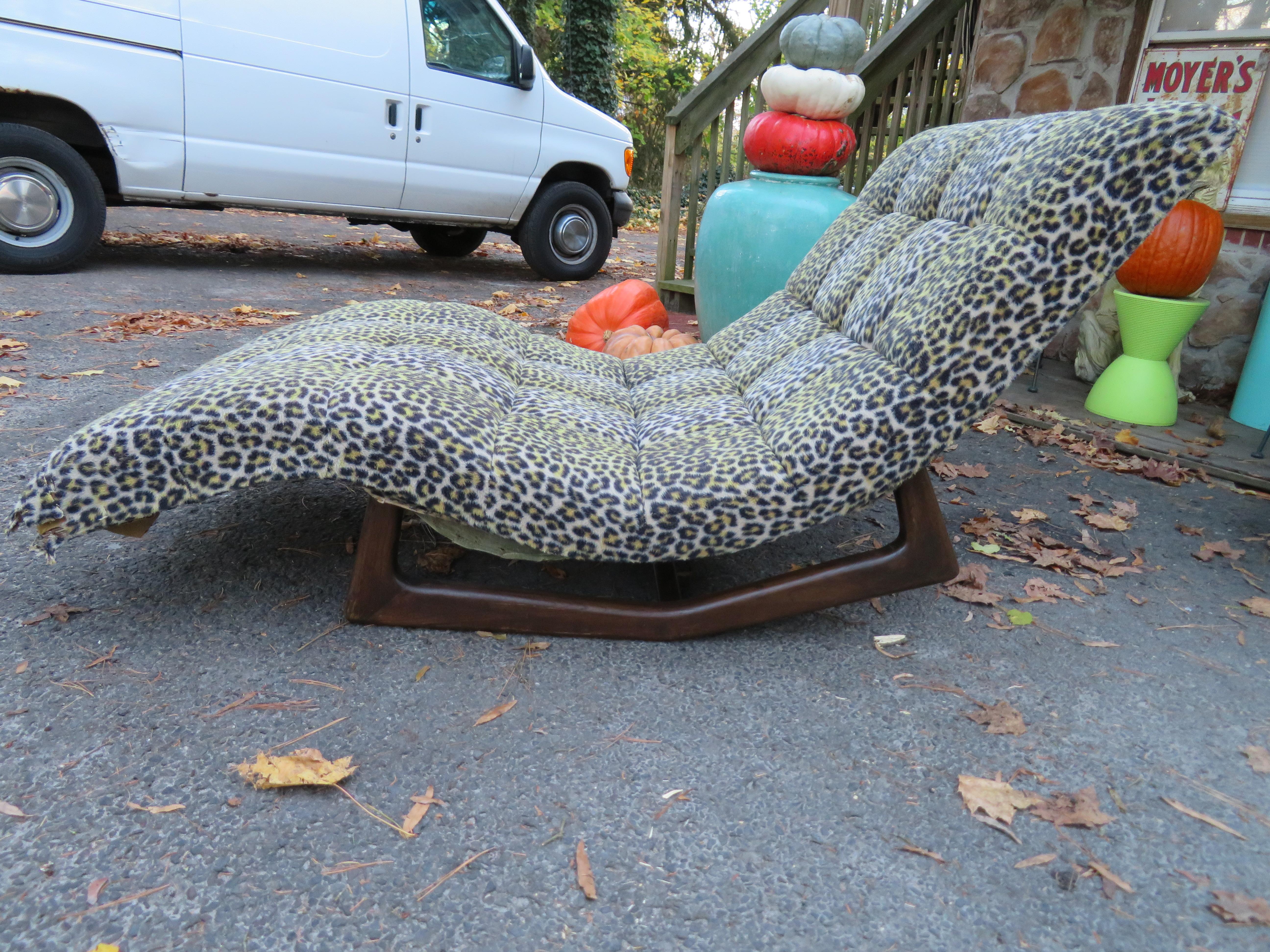 Wonderful Adrian Pearsall Sculptural Wave Chaise Lounge Mid-Century Modern 9