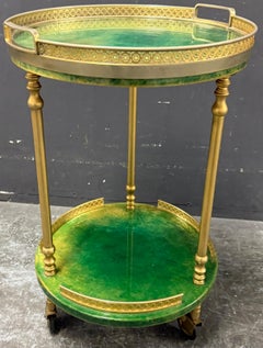wonderful aldo tura bar cart with tray