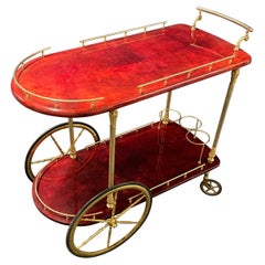 Wonderful Aldo Tura Barcart, Rare Color