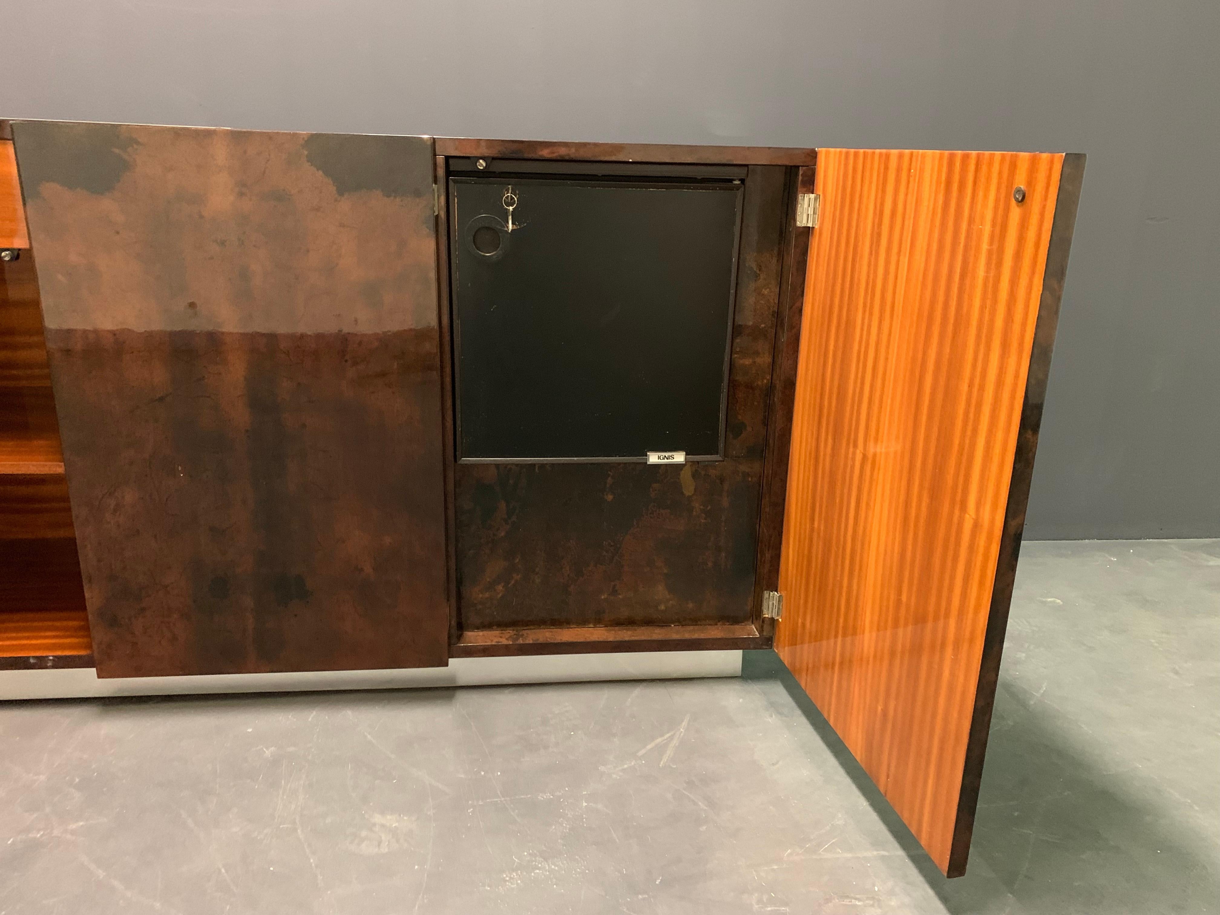 sideboard with refrigerator