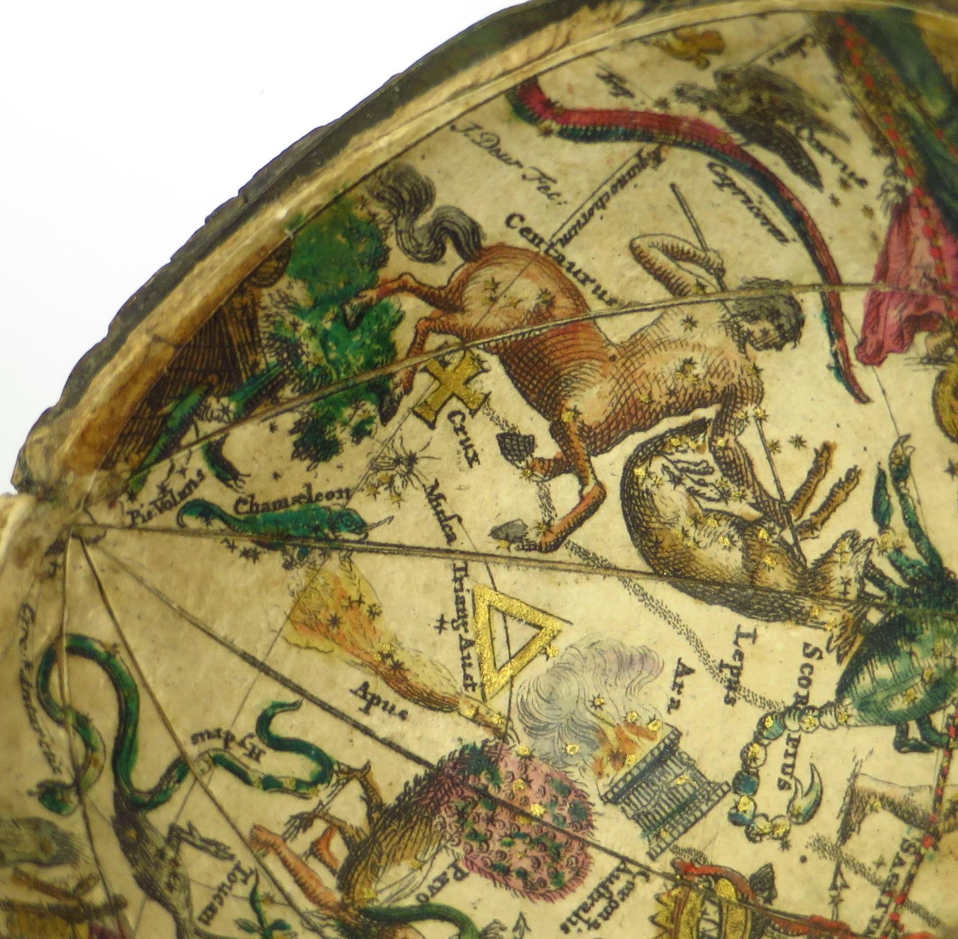 Wonderful and extremely rare Dutch pocketglobe For Sale 7