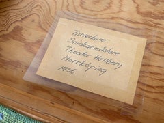 Merveilleuses et uniques chaises de salle à manger de Theodor Hellberg