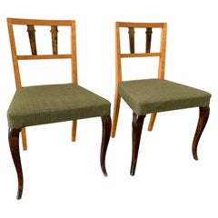 Vintage Wonderful and Unique Dining Chairs by Theodor Hellberg