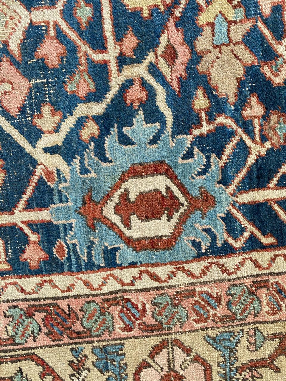 Wonderful Antique 19th Century Heriz Rug For Sale 5