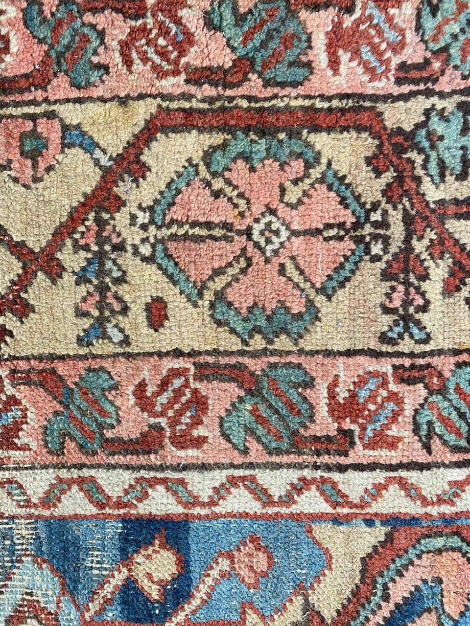 Bobyrug’s Wonderful Antique 19th Century Heriz Rug For Sale 13