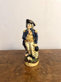 Wonderful antique 19th century Lord Nelson toby jug