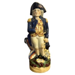 Wonderful antique 19th century Lord Nelson toby jug