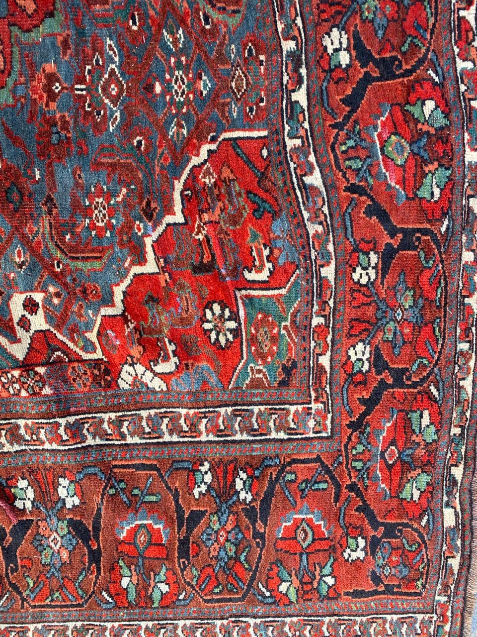 Bobyrug’s Wonderful Antique Afshar Rug For Sale 9