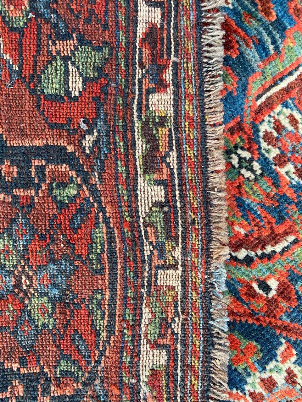 Bobyrug’s Wonderful Antique Afshar Rug For Sale 11