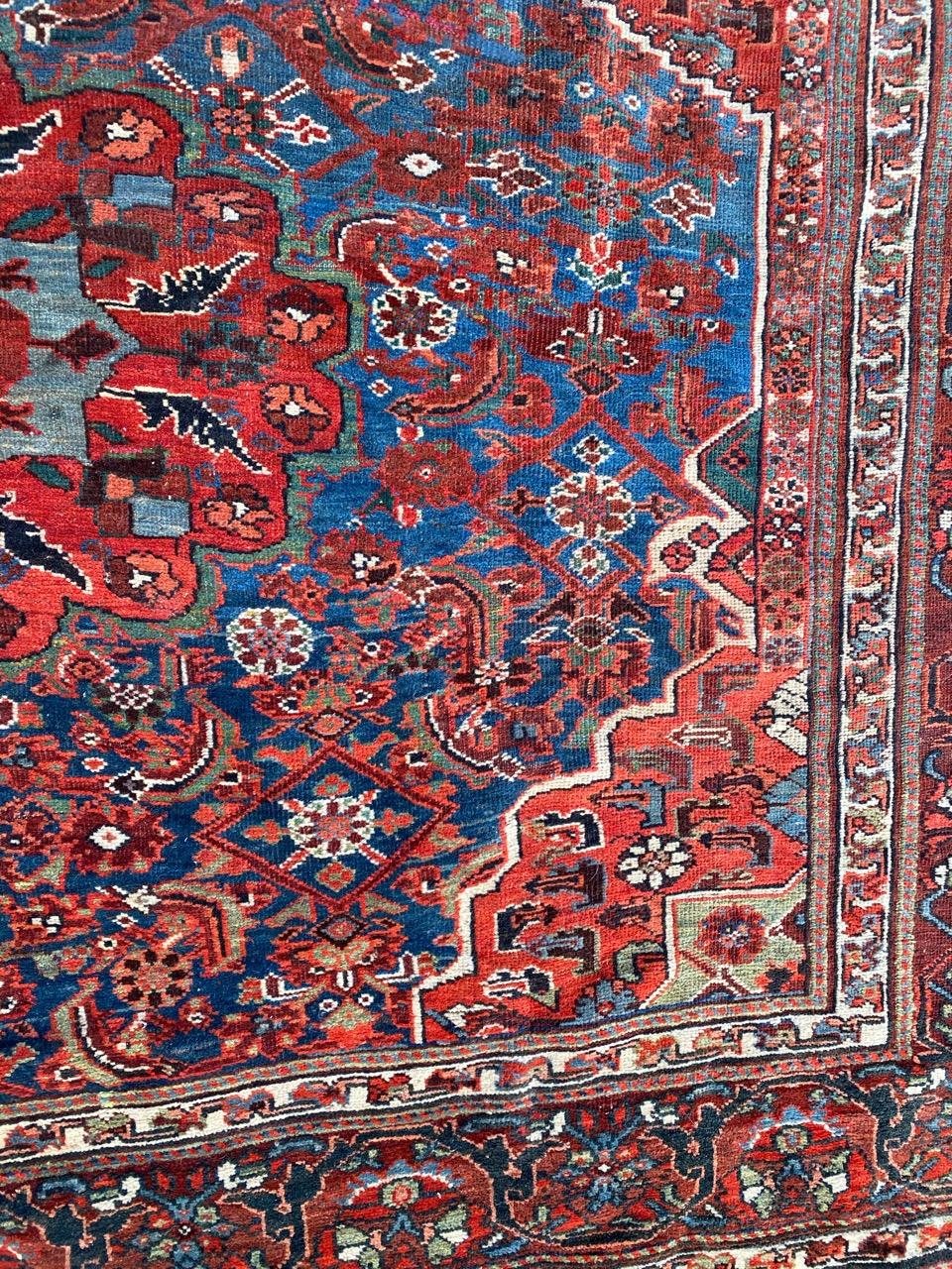 Bobyrugs wundervoller antiker Afshar-Teppich im Angebot 1