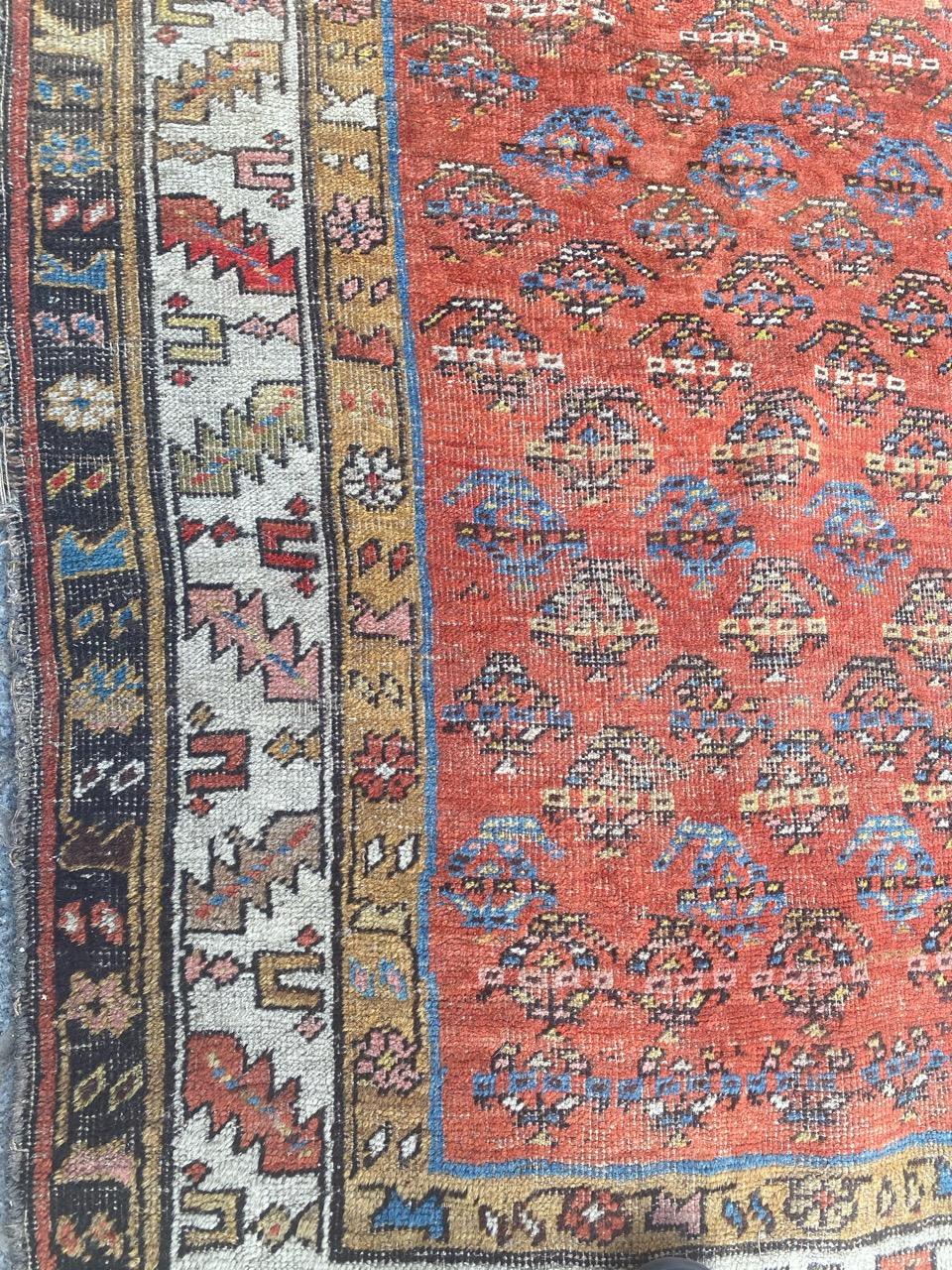 Bobyrug’s Wonderful Antique Bijar Rug For Sale 11