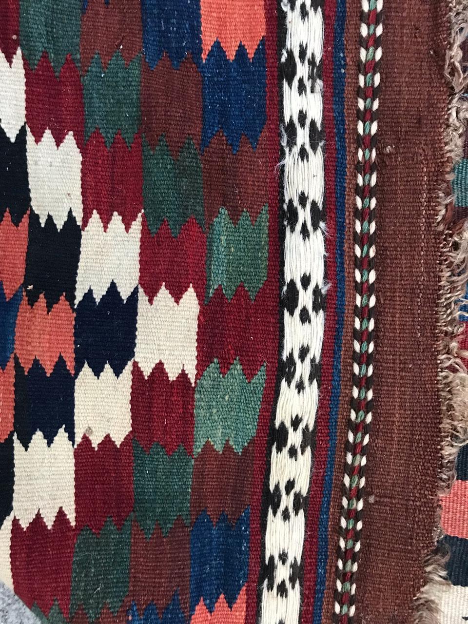 Wonderful Antique Caucasian Kilim 9