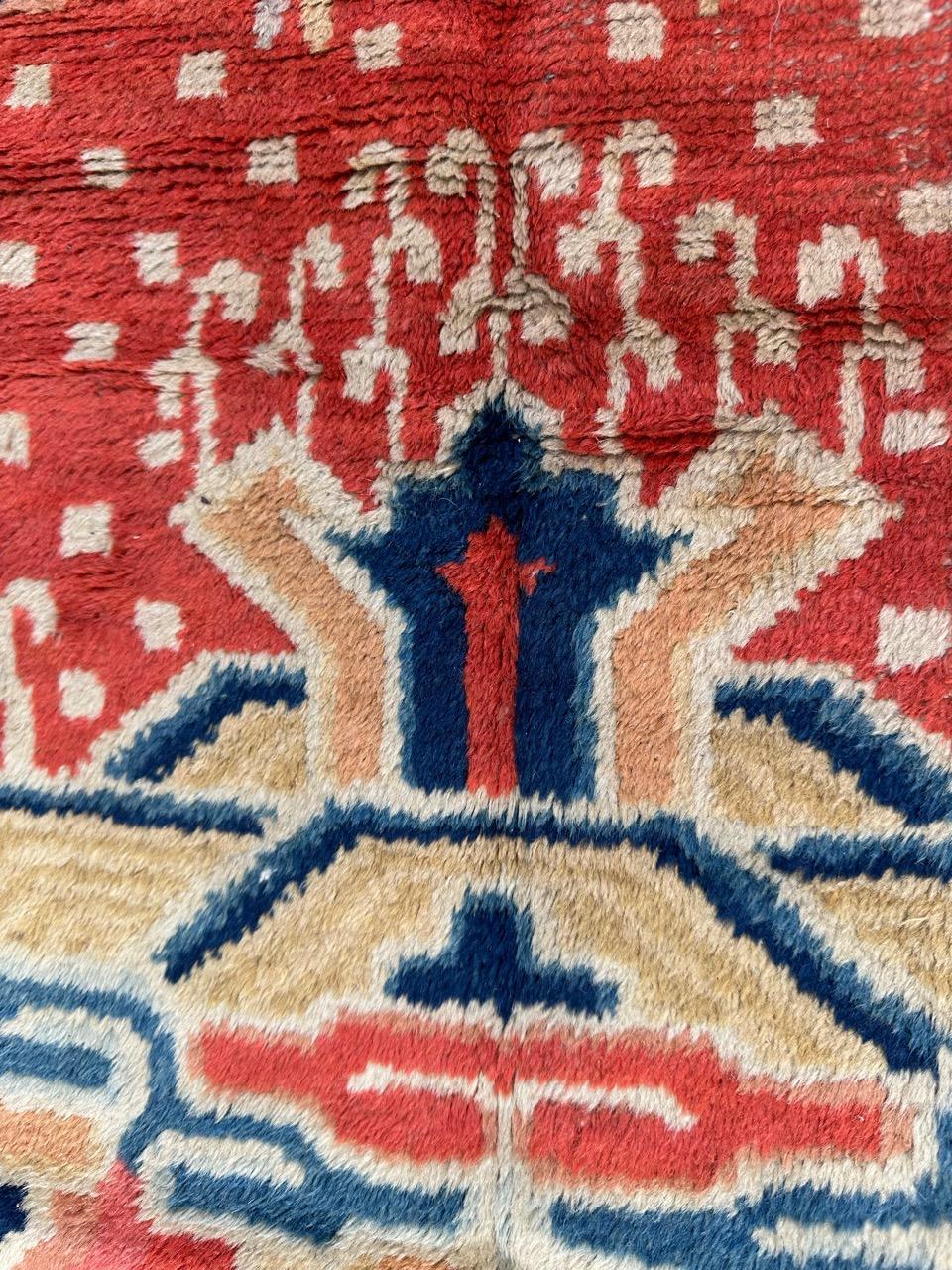 Bobyrug’s Wonderful antique Chinese dragon design rug  For Sale 5