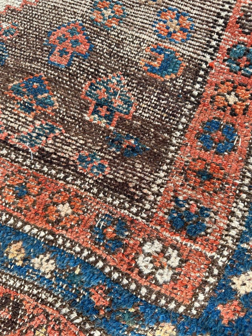 Wonderful antique collectible north western rug  For Sale 7
