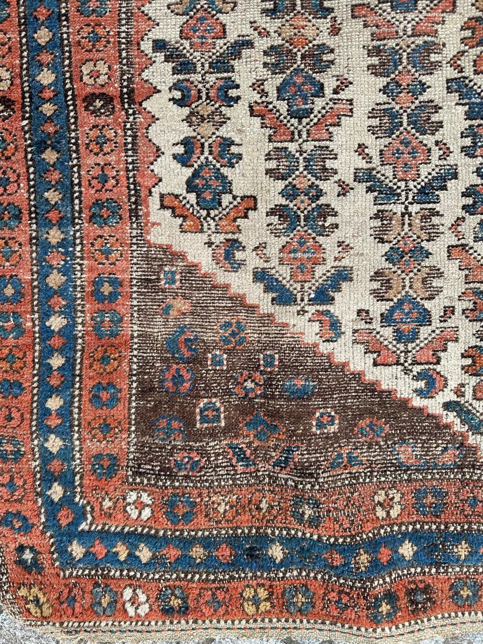 Tribal Wonderful antique collectible north western rug For Sale
