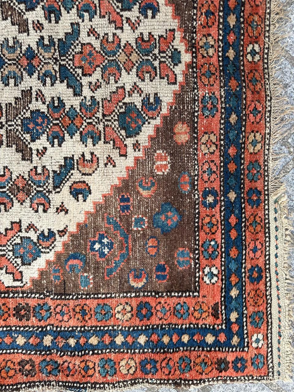 Wool Wonderful antique collectible north western rug  For Sale