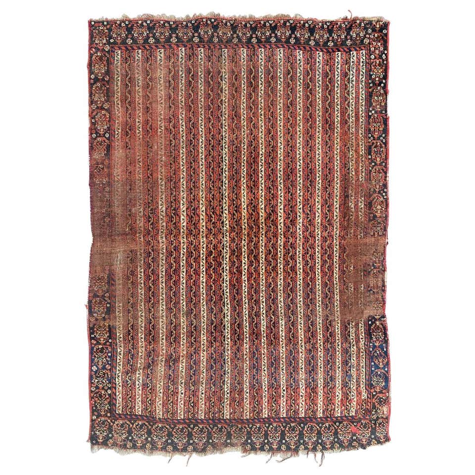 Wonderful Antique Ghashghai Rug For Sale at 1stDibs