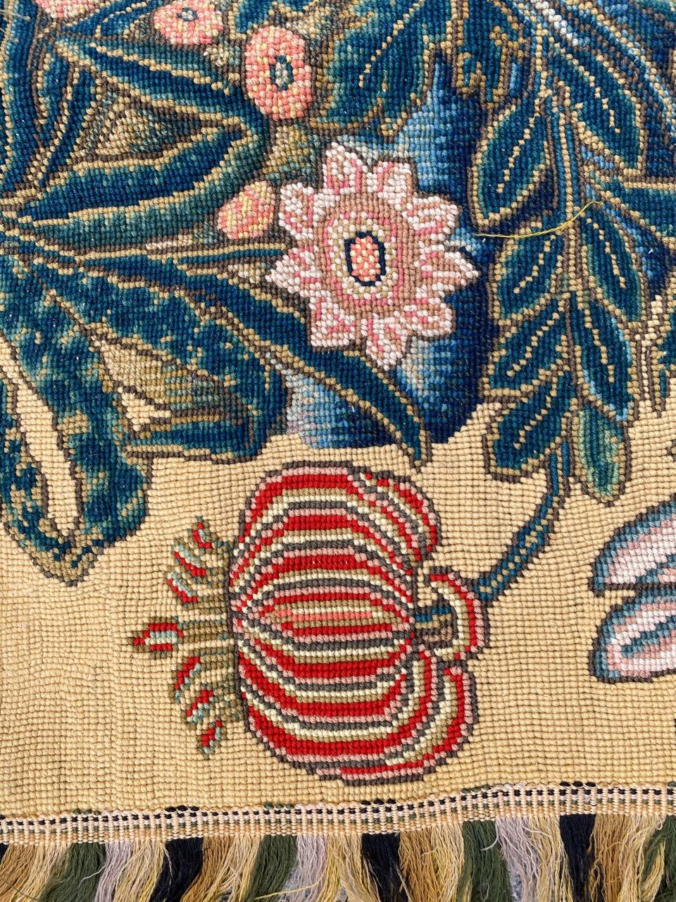 Wonderful Antique Early 19th Century French Needlepoint Tapestry 8