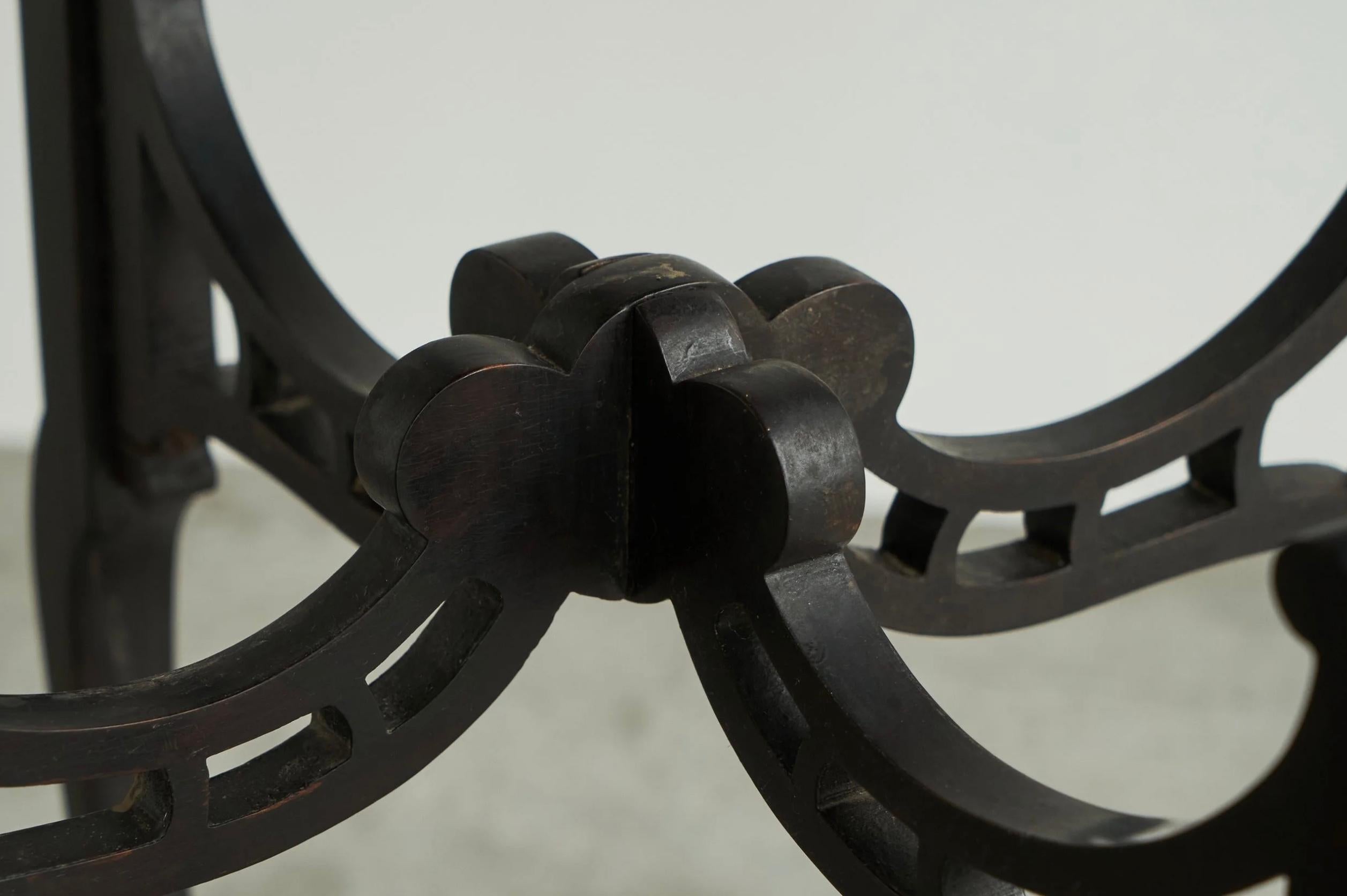 Wonderful Antique Edwardian Ebonized Arts and Crafts Side Table Early 1900's en vente 5