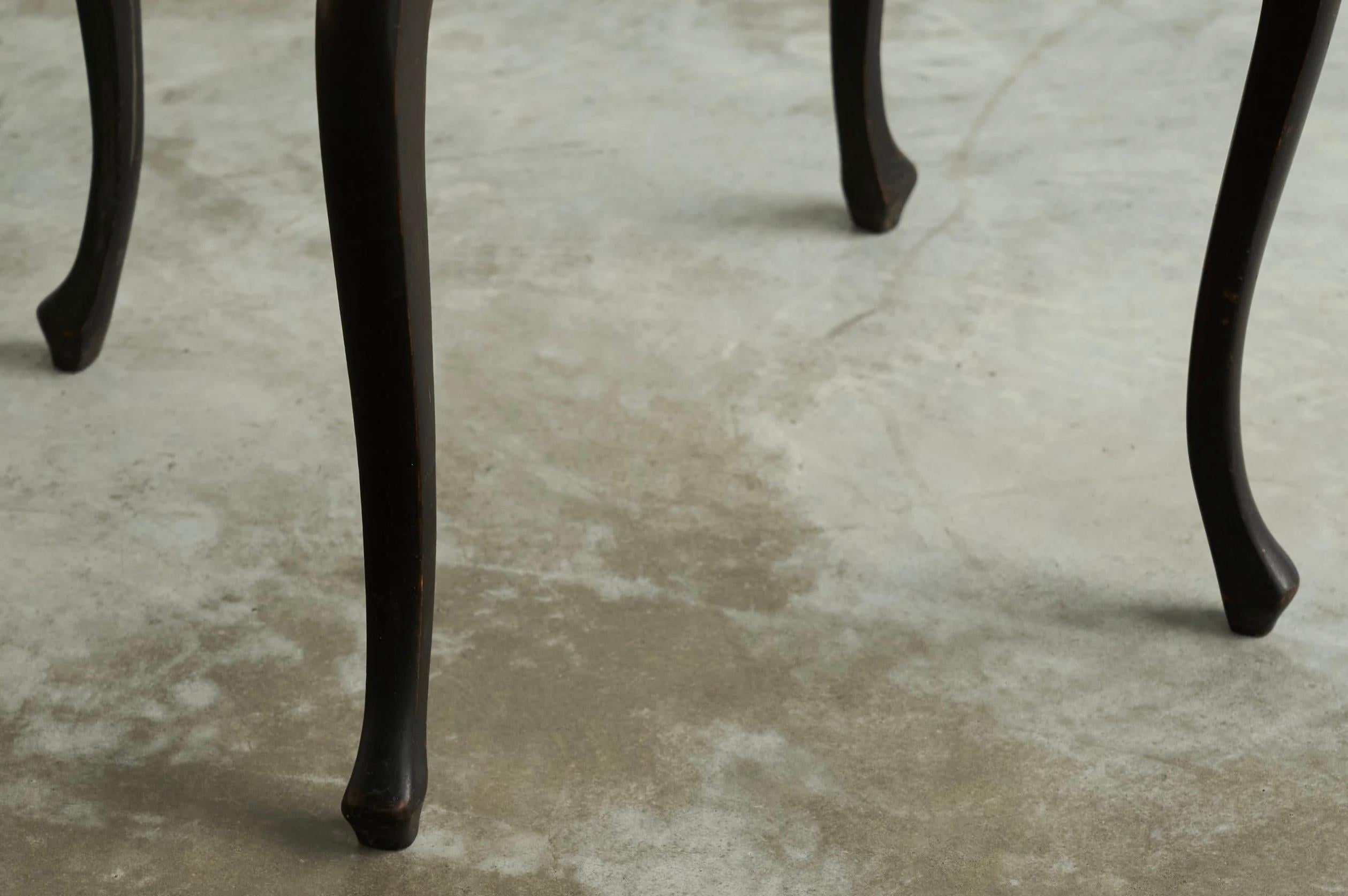 Wonderful Antique Edwardian Ebonized Arts and Crafts Side Table Early 1900's en vente 6