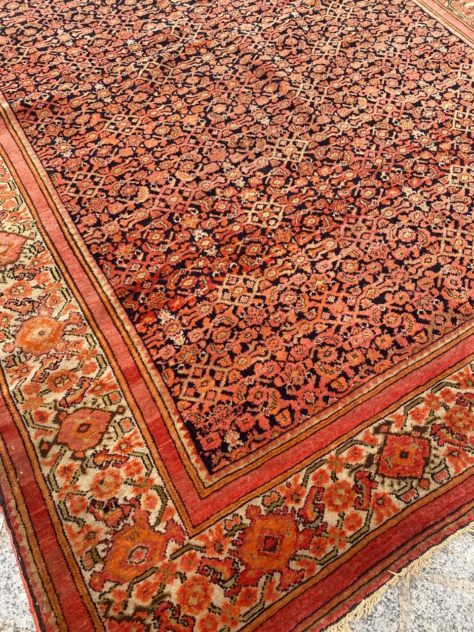 Bobyrug’s Wonderful Antique Fine Malayer Rug For Sale 3