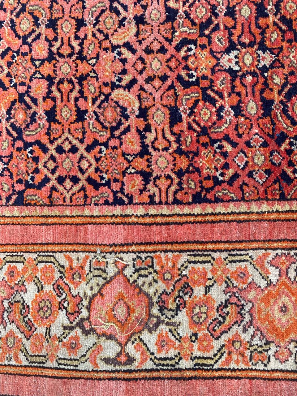 Bobyrug's Wunderschöner Antiker Feiner Malayer Teppich im Angebot 6