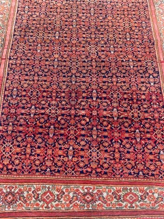 Bobyrug’s Wonderful Antique Fine Malayer Rug