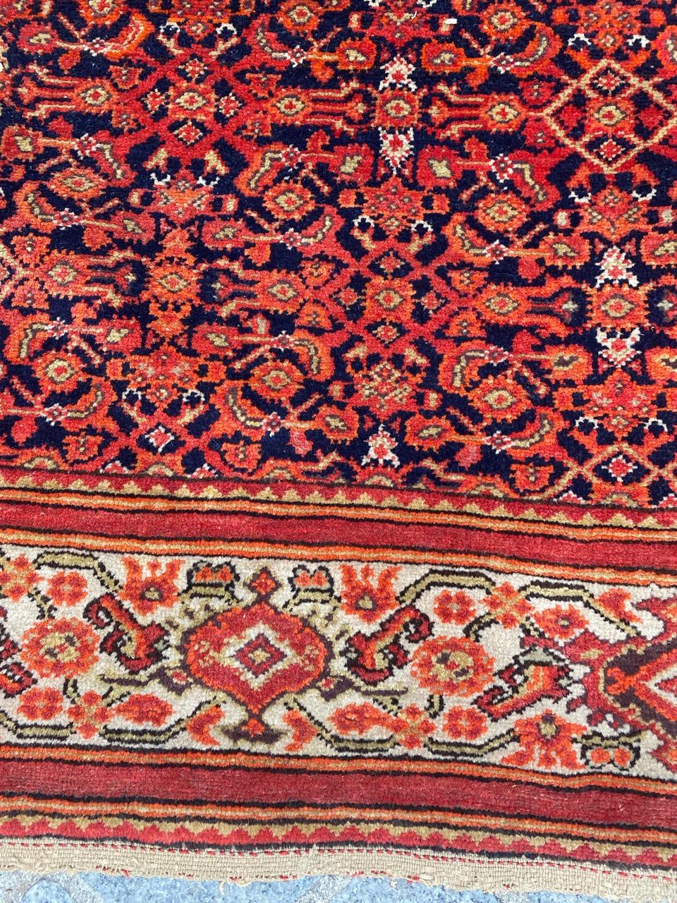 Bobyrug's Wunderschöner Antiker Feiner Malayer Teppich im Angebot 2