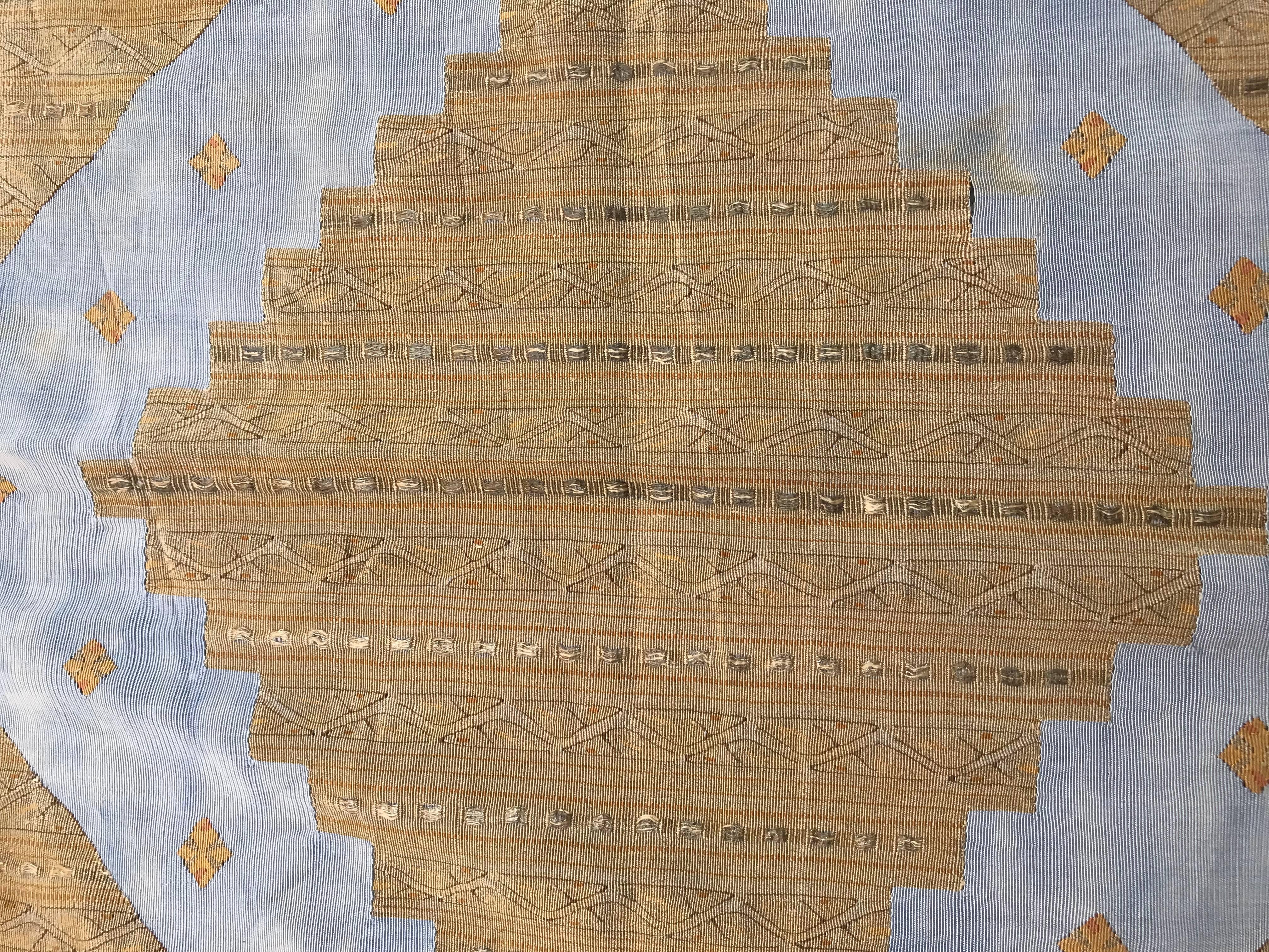 Hand-Woven Wonderful Antique Hand Weaving Silk Tapestry from Alep