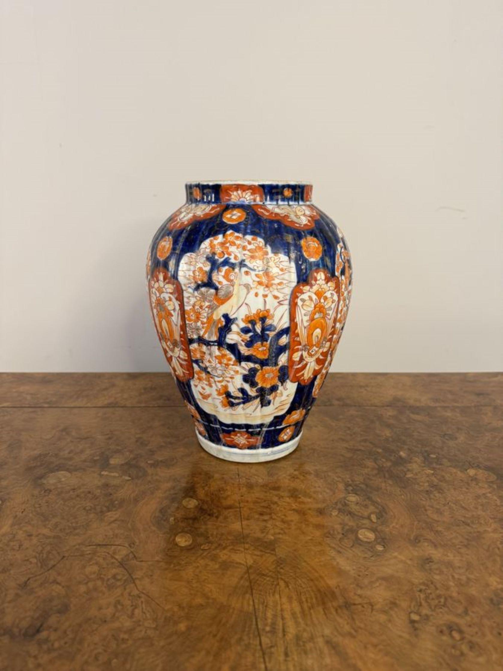 XX secolo Meraviglioso vaso imari giapponese antico in vendita