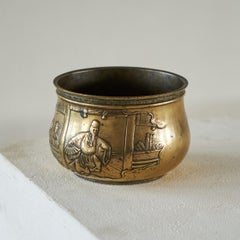 Wonderful Antique Japanese Meiji Period Bowl in Copper 19th Century