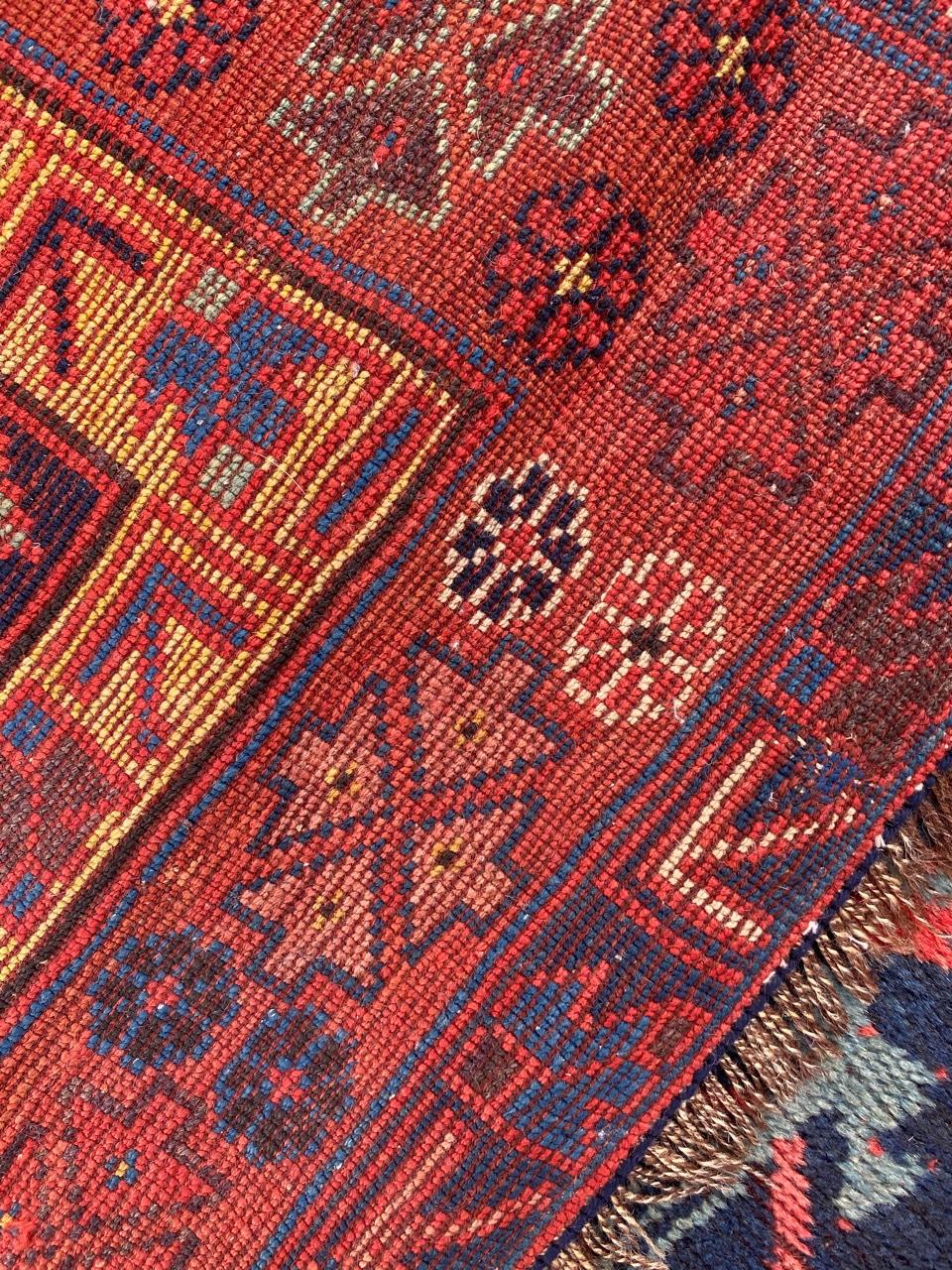 Bobyrug’s Wonderful Antique Kurdish Runner For Sale 5