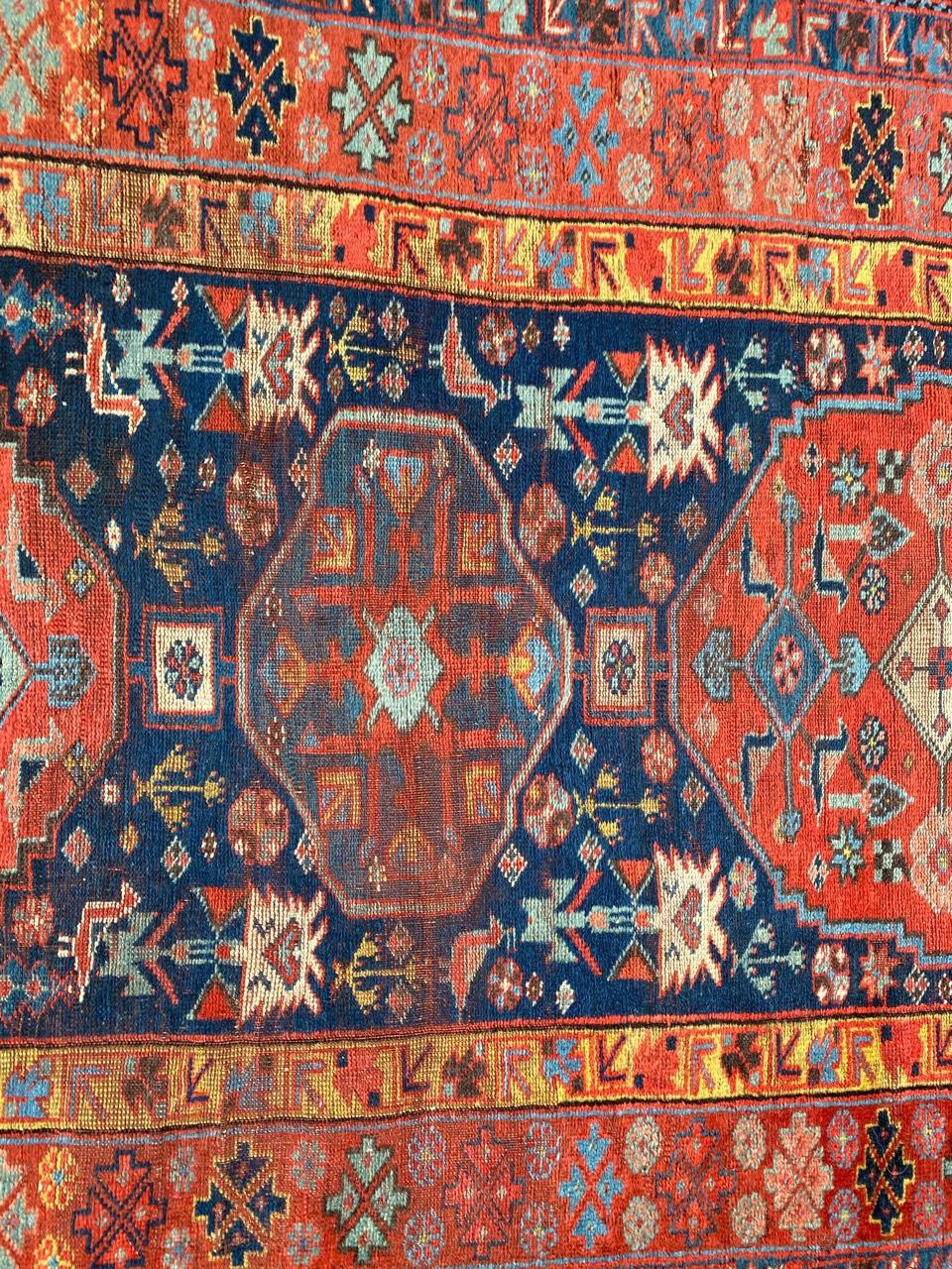 Asiatique Merveilleuse coulisse kurde ancienne de Bobyrug en vente