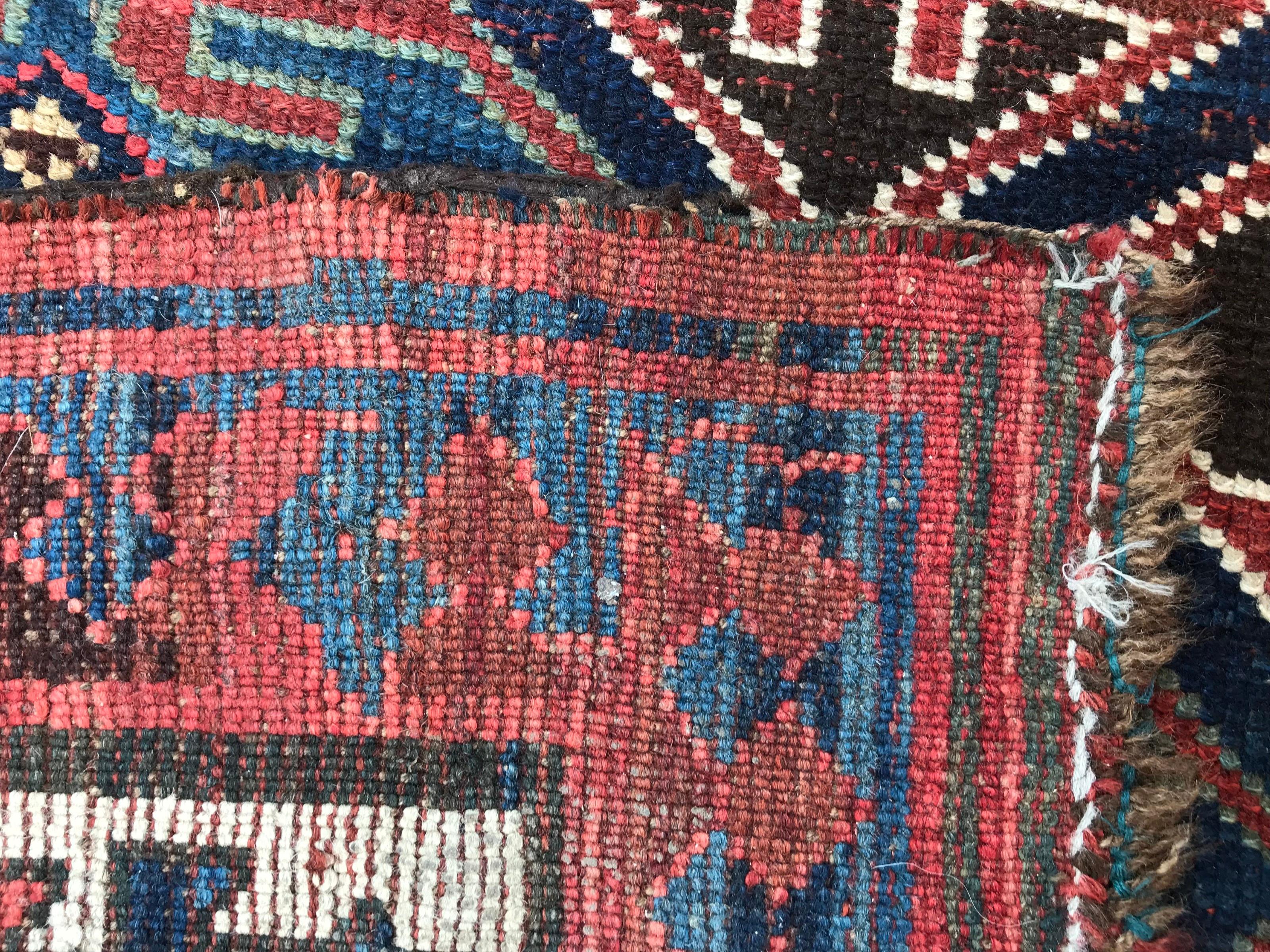 Bobyrug’s Wonderful Antique Long Caucasian Rug For Sale 8