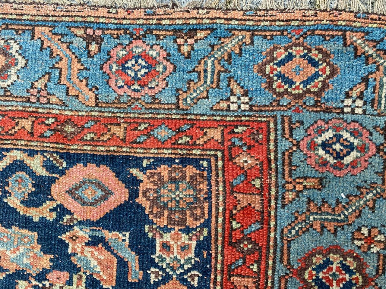 Bobyrug’s Wonderful Antique Long North Western Kurdish Runner For Sale 6