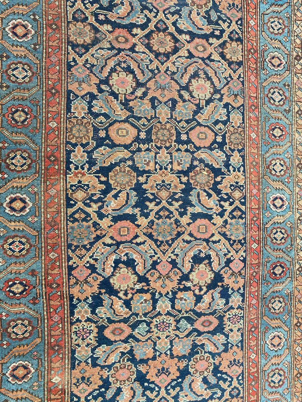 Asian Bobyrug’s Wonderful Antique Long North Western Kurdish Runner For Sale