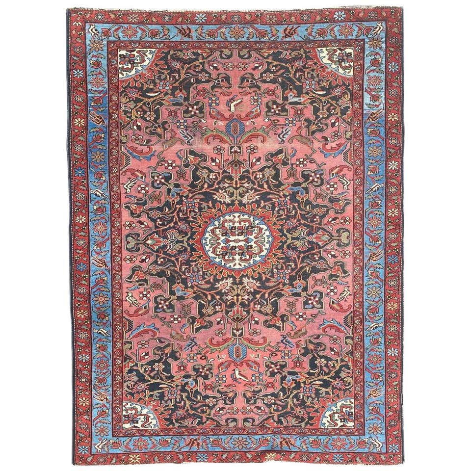 Antique Fine Farahan Rug For Sale at 1stDibs