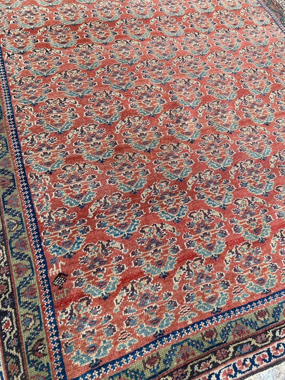 Bobyrug's Wunderbarer Antiker Malayer Teppich im Angebot 5