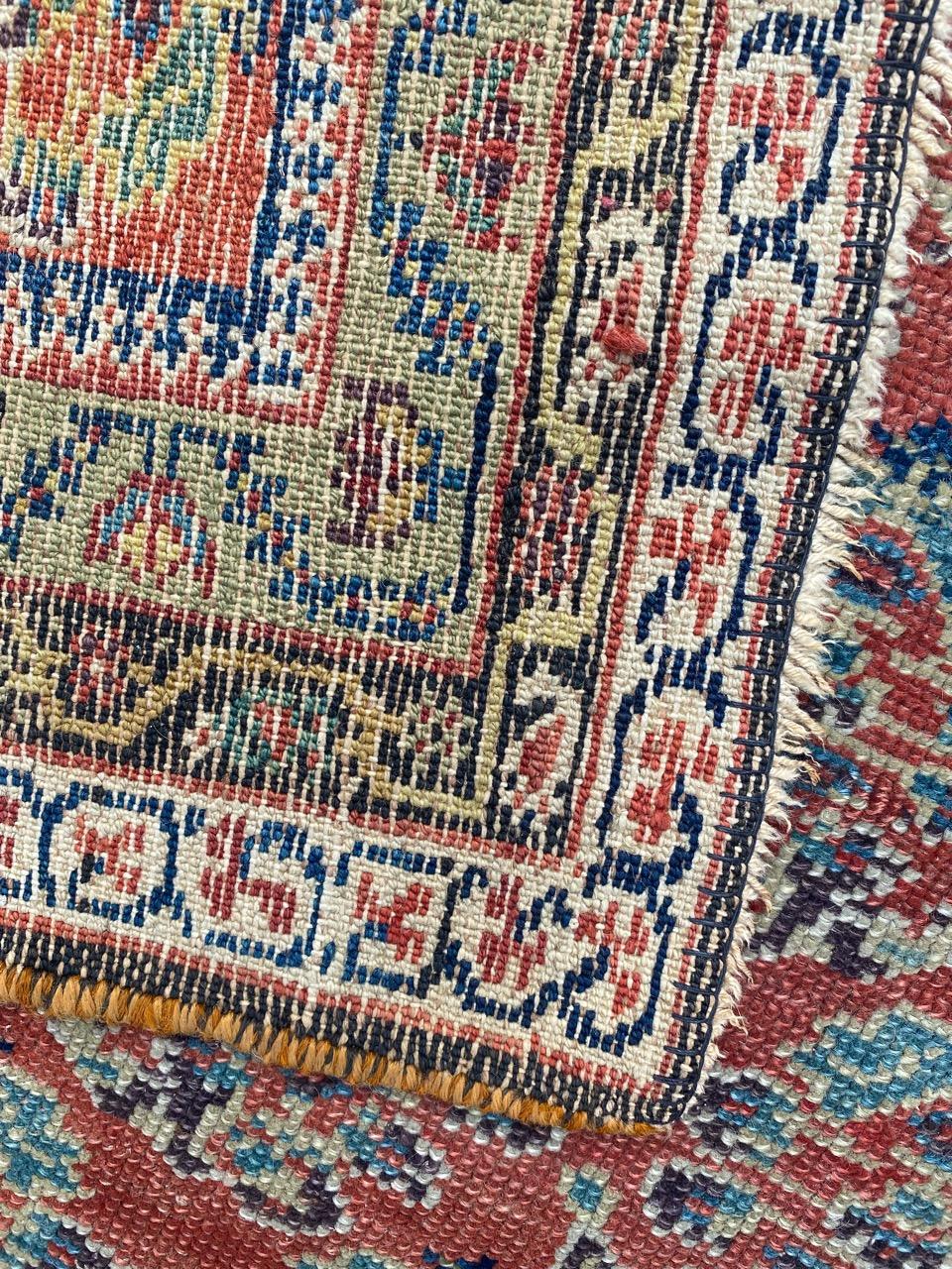 Bobyrug's Wunderbarer Antiker Malayer Teppich im Angebot 10