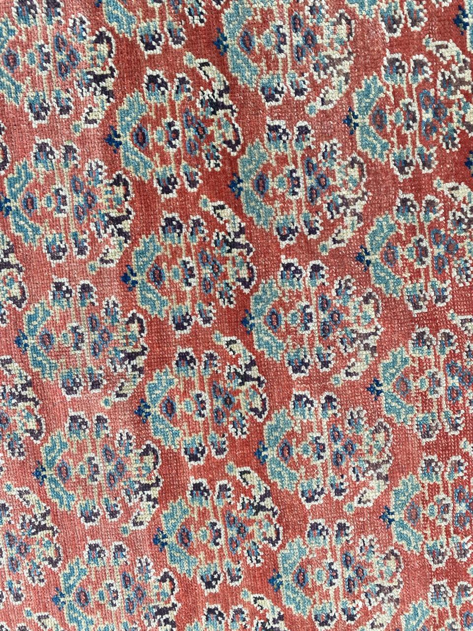 Bobyrug's Wunderbarer Antiker Malayer Teppich (19. Jahrhundert) im Angebot