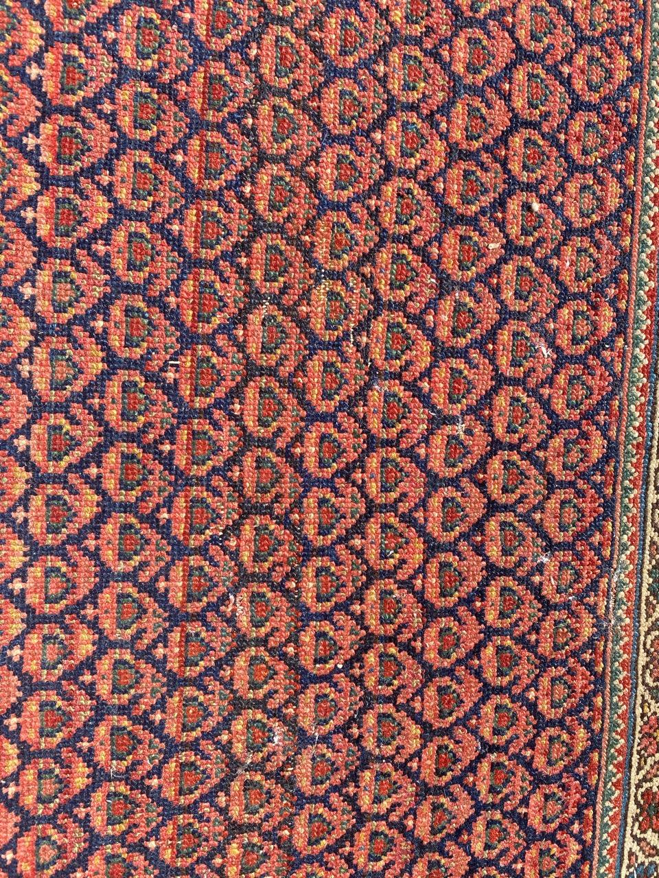 Wonderful Antique Malayer Runner For Sale 3