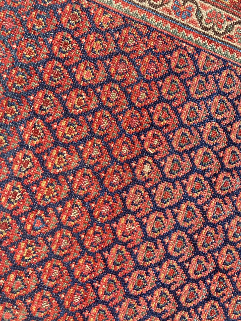 Wonderful Antique Malayer Runner For Sale 6