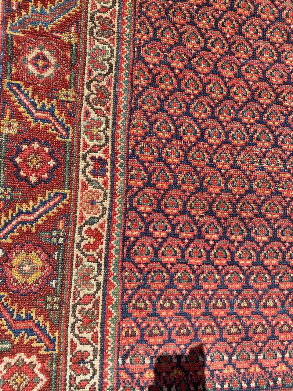 Wonderful Antique Malayer Runner For Sale 7