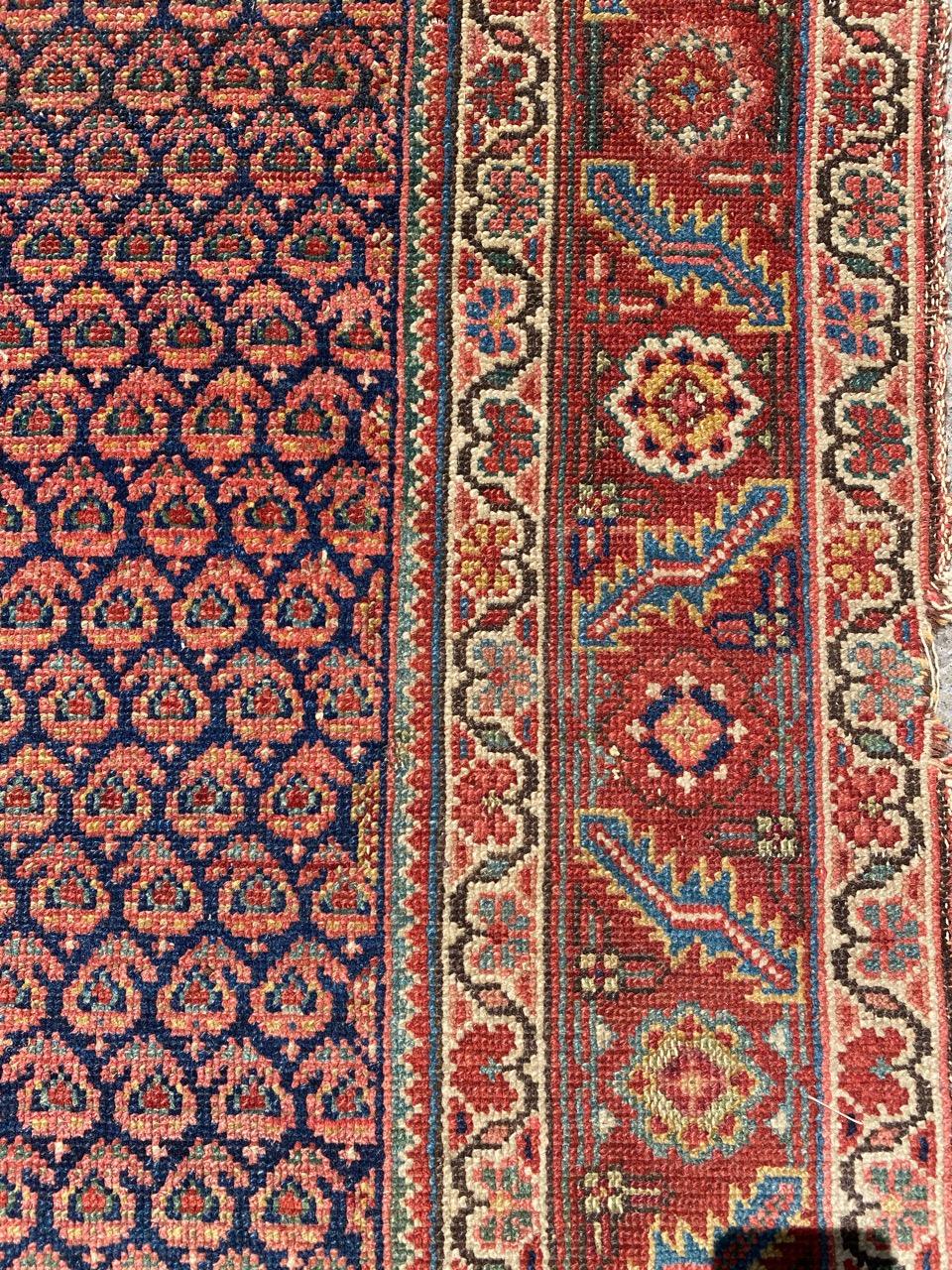 Wonderful Antique Malayer Runner For Sale 10