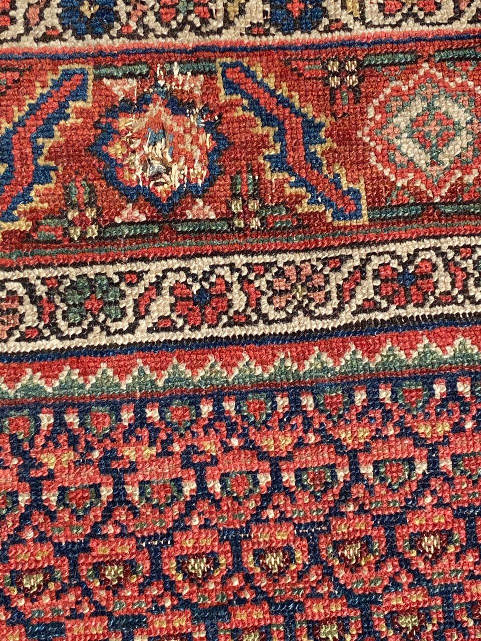 Wonderful Antique Malayer Runner For Sale 11