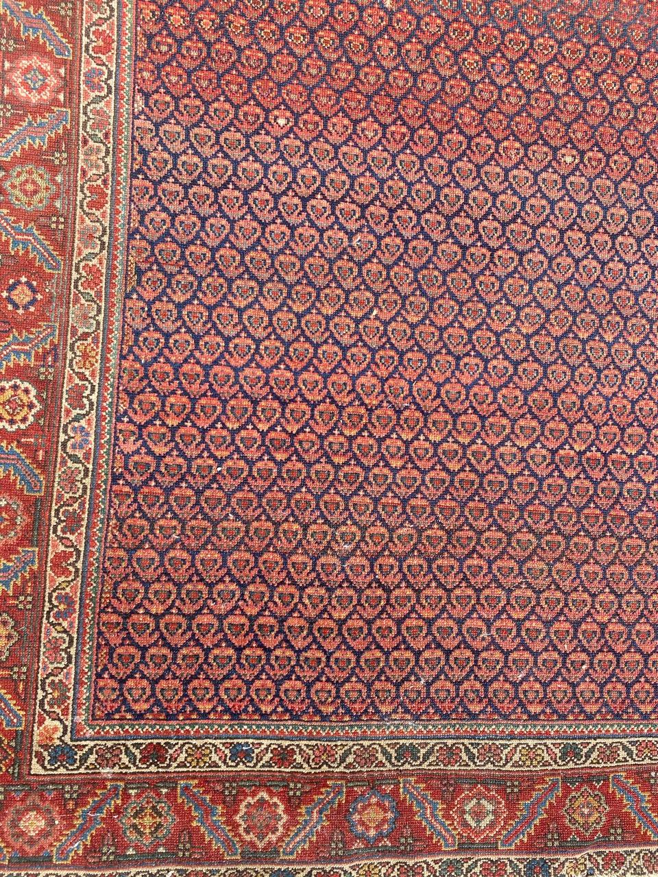 Wonderful Antique Malayer Runner For Sale 13