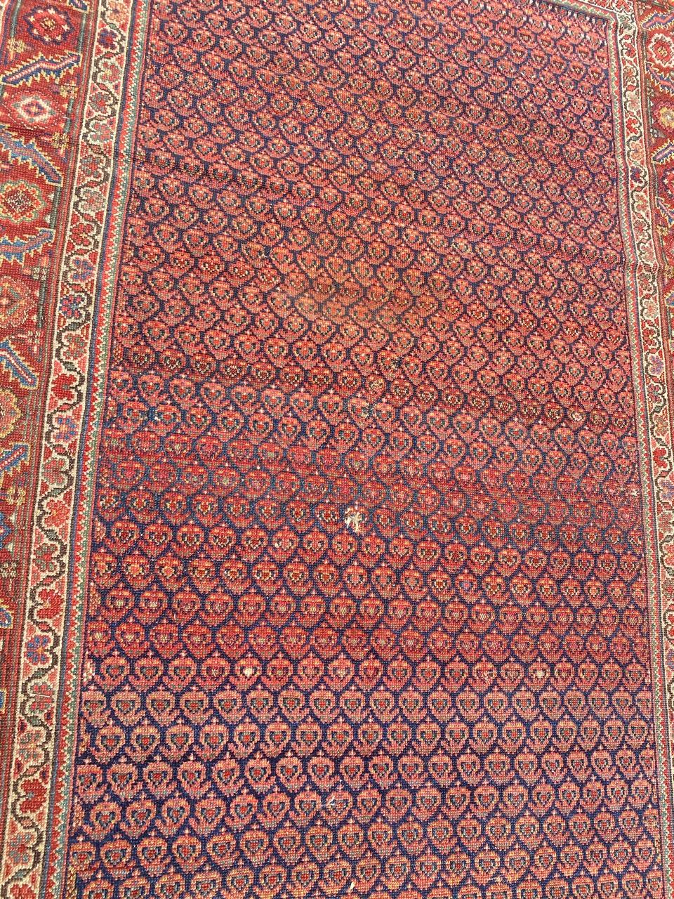Asian Wonderful Antique Malayer Runner For Sale