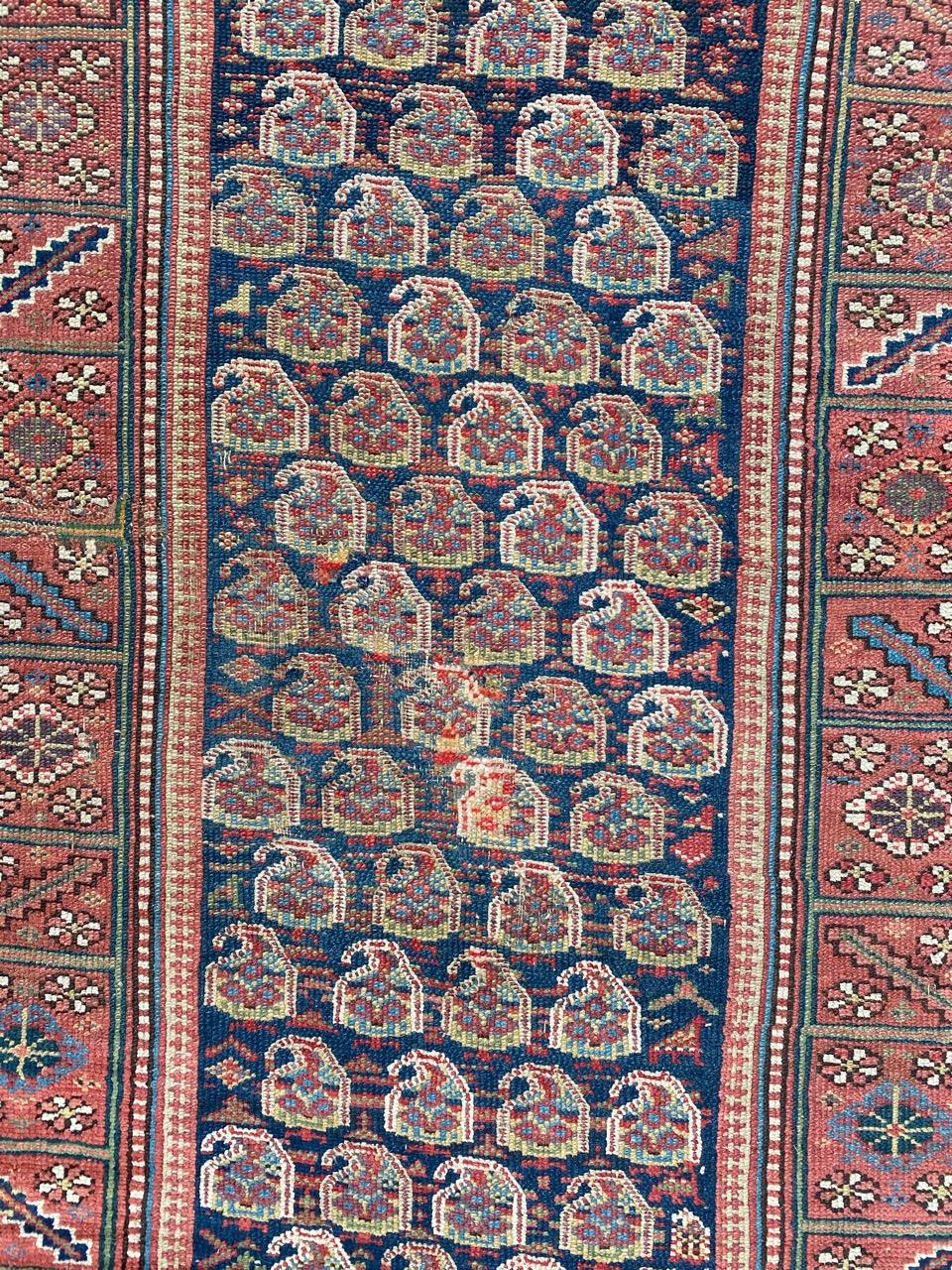 Hand-Knotted Wonderful Antique North Western Runner For Sale
